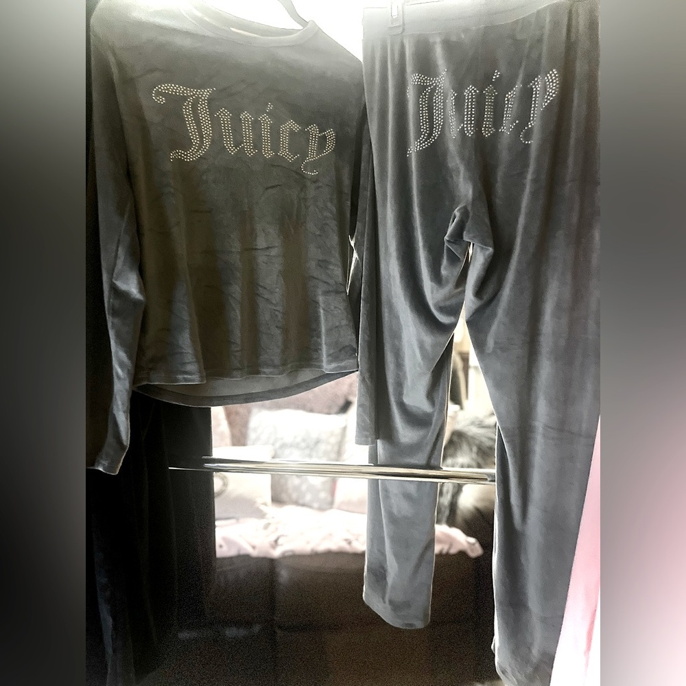 Juicy Couture Gray Set NWOT🩶💎🪩✨